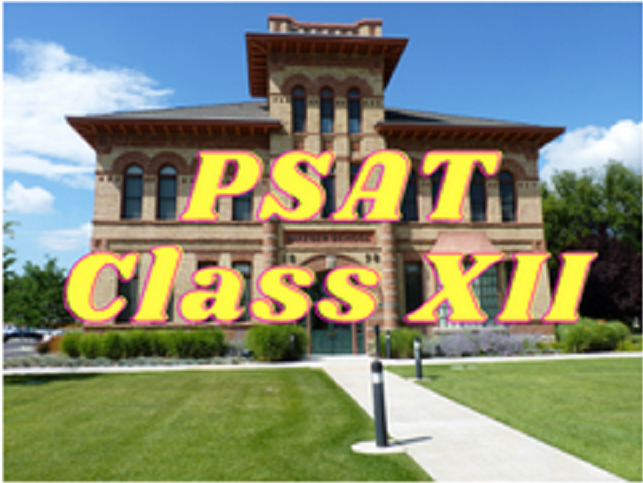 PSAT - Class XII